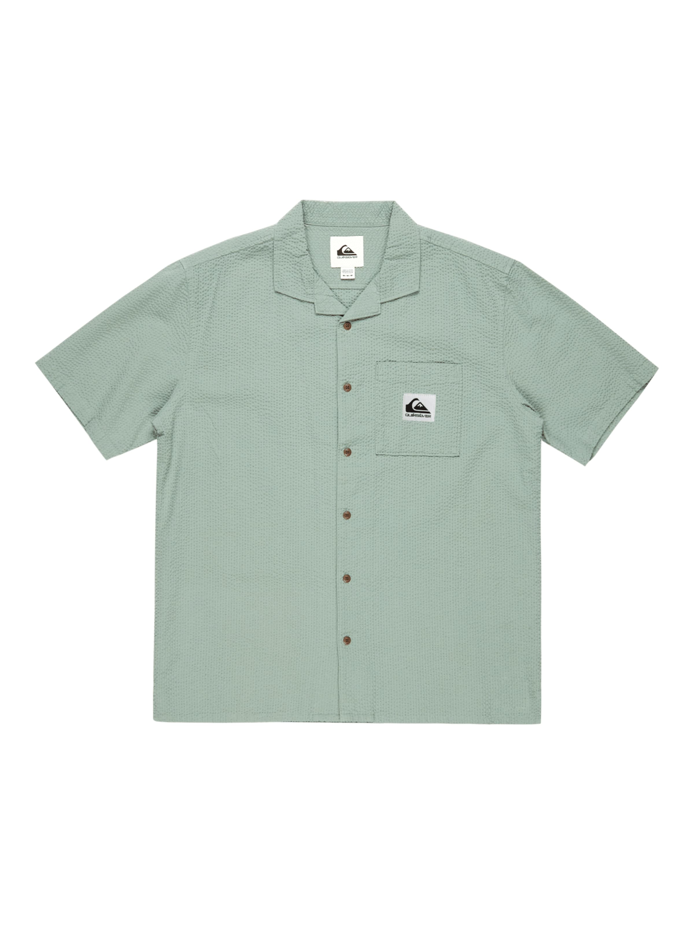 

QUIKSILVER Рубашка на пуговицах комфортного кроя 'Heartbeat' в цвете Mint