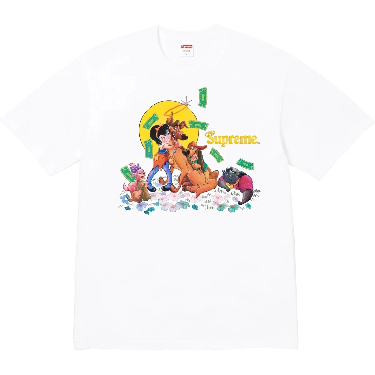 Графическая футболка Supreme, белый