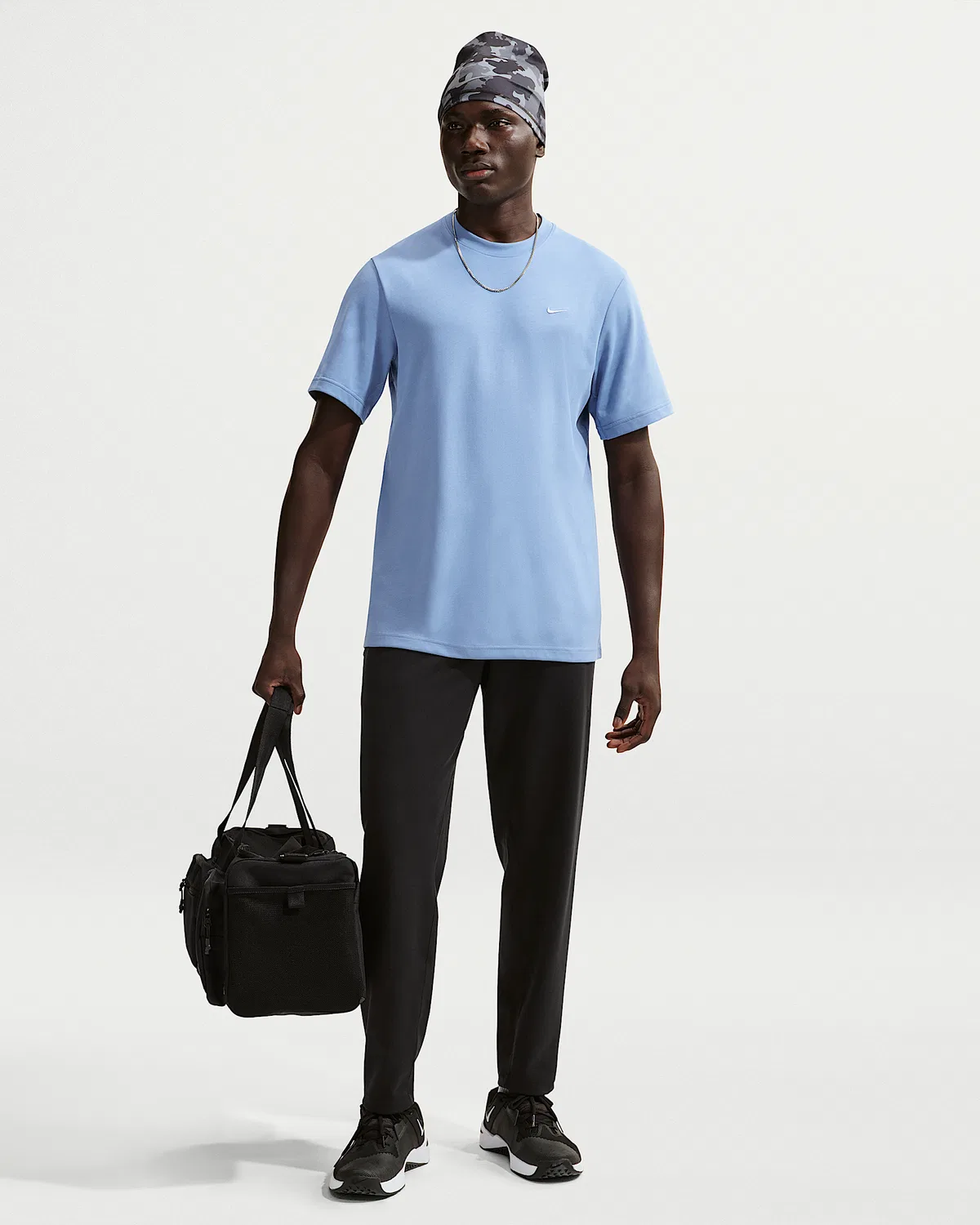 Мужская футболка Dri-FIT с коротким рукавом Nike Primary, Work Blue/Work Blue — фото 4