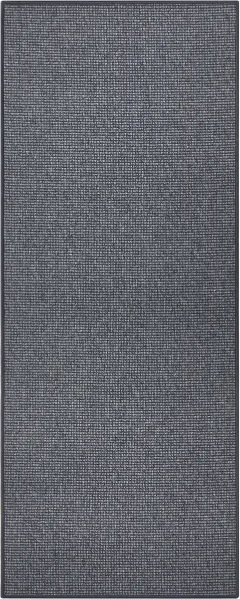 

HANSE Home Runner "Bouclé", прямоугольный, противоскользящий, имитация сизаля, ковровая дорожка, ковер, для кухни, прихожей, простой 80х300 см, цвет anthrazit