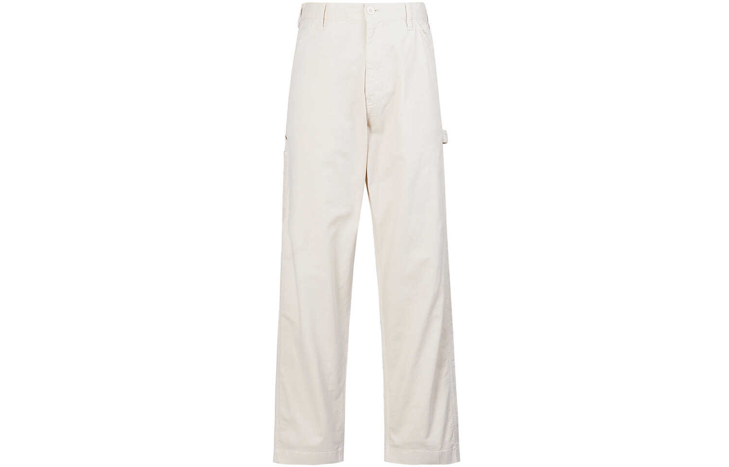 

Повседневные брюки мужские молочно-белые Uniqlo, слоновая кость