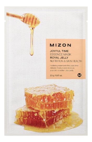 

Хлопковая тканевая маска Royal Jelly, 23 г Mizon, Joyful Time Essence