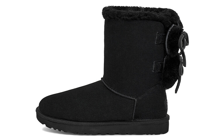 

Угги UGG Classic Double Bow Short 'Black' Women's