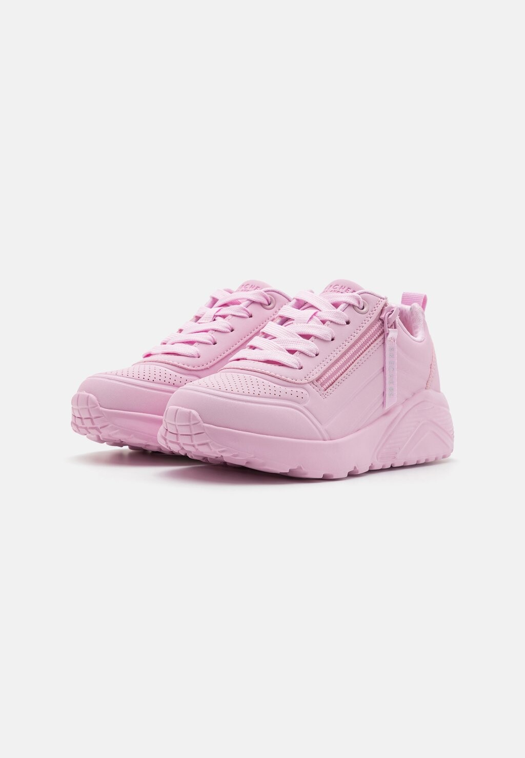 Низкие кроссовки Uno Lite Skechers, розовые — фото 2