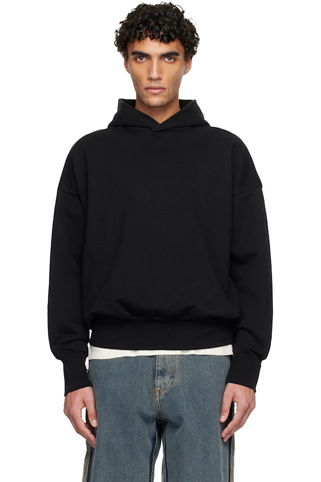 

Худи из французского махрового трикотажа Fear Of God, черный