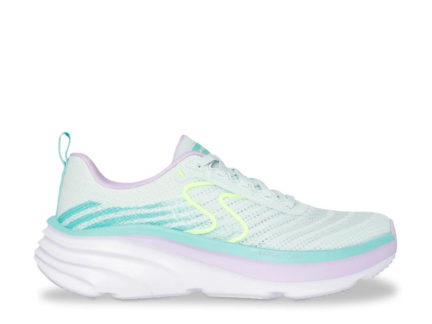 Кроссовки Skechers D'Lux Vapor Sneaker - Women's, светло-голубой/фиолетовый — фото 2