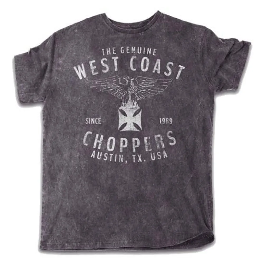 

Футболка с коротким рукавом West Coast Choppers Eagle, серый