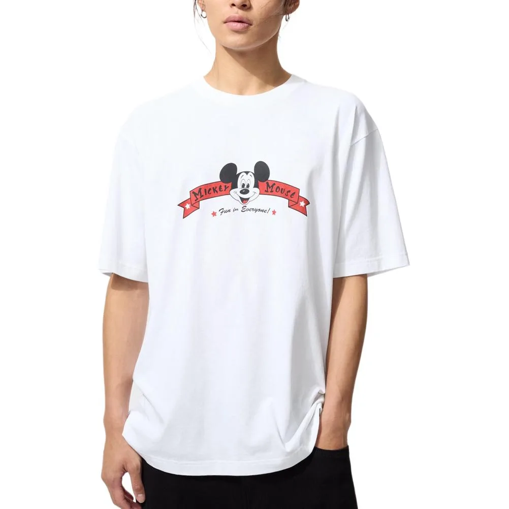 Футболка Disney MAGIC For ALL SS26 Unisex UNIQLO, белый — фото 4