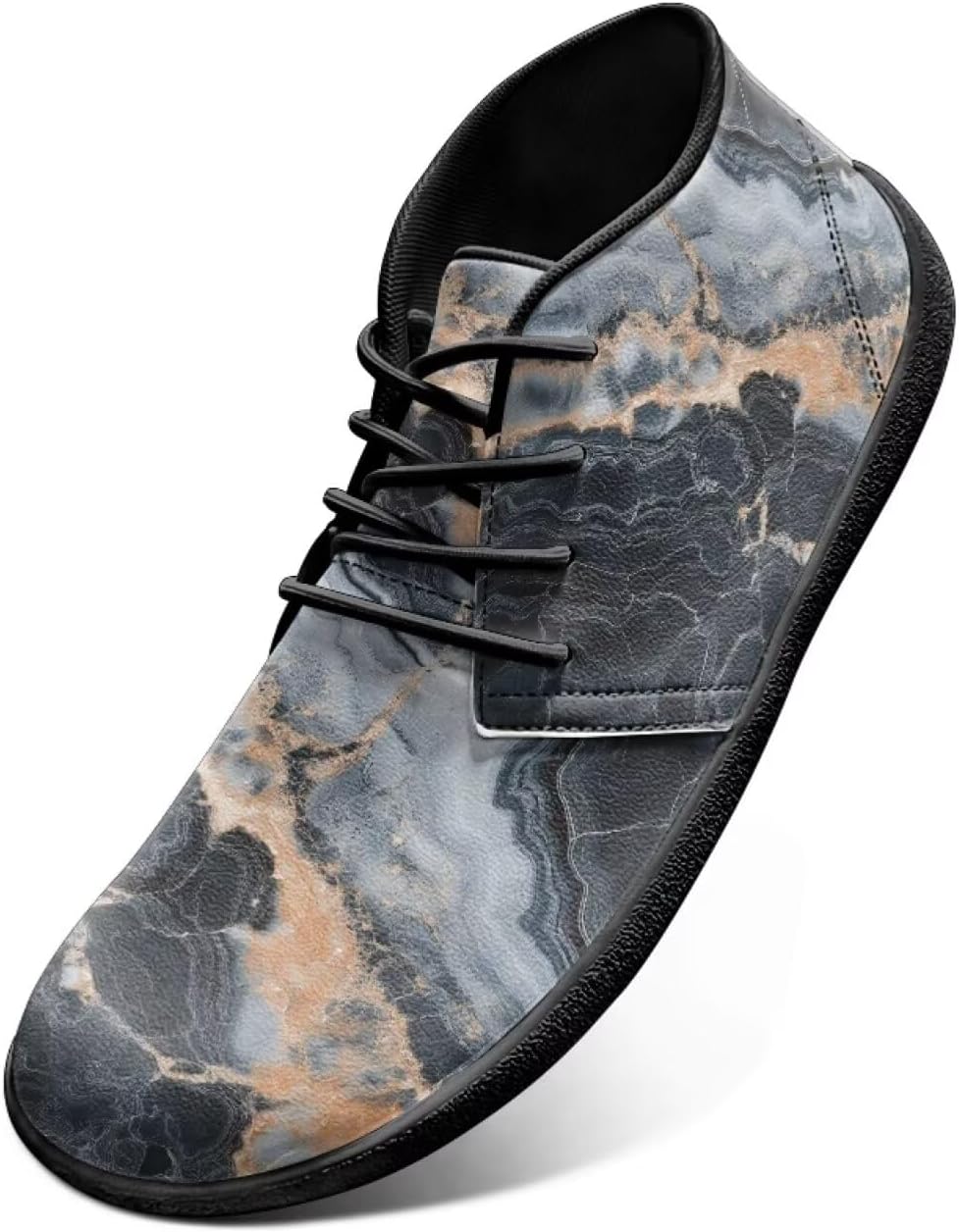 

Кроссовки Jeiento Marble для мужчин, босоножки с мраморным узором и широкой носочной частью, противоскользящие, серый