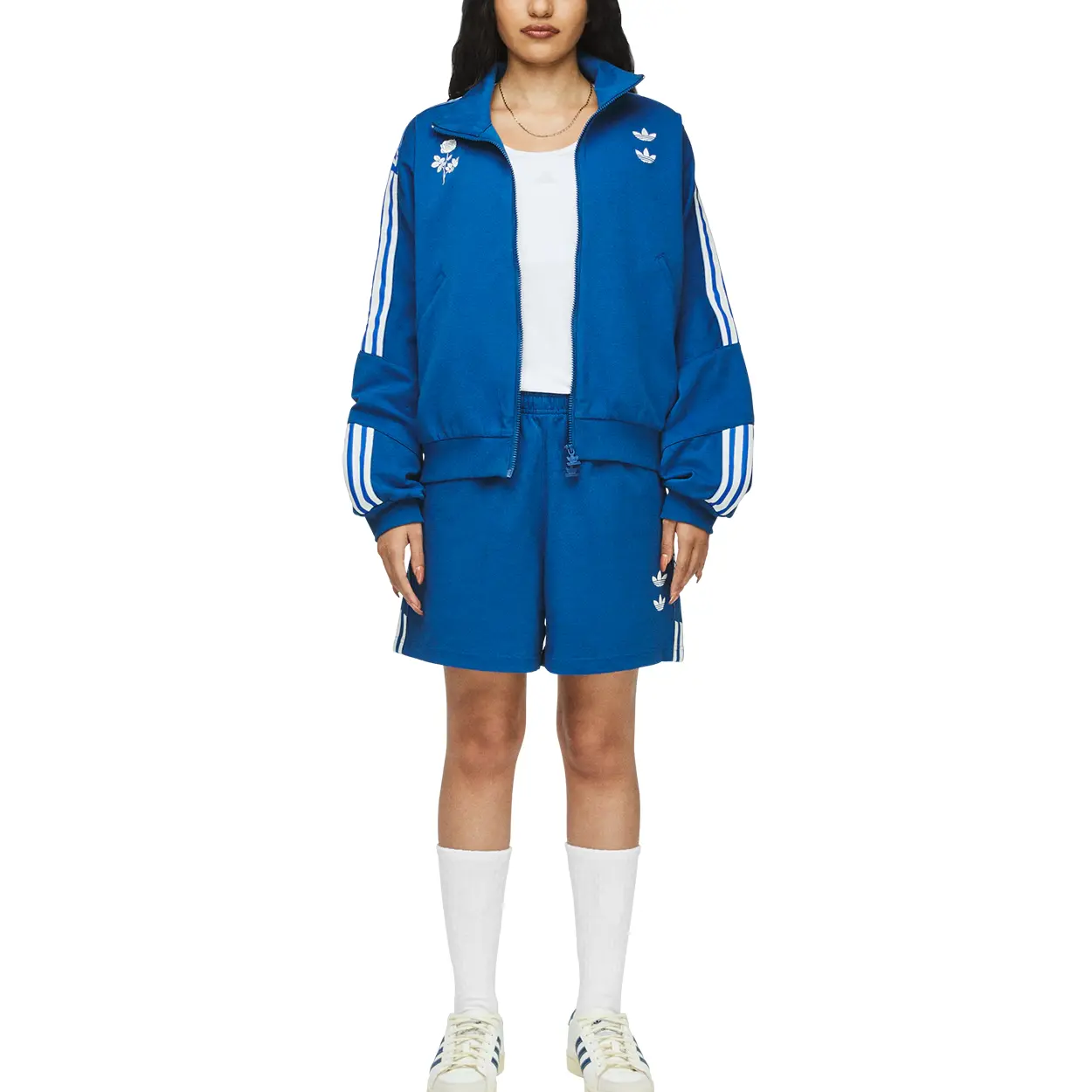 Шорты Adidas Originals X Willy Chavarria Gym, синий — фото 4