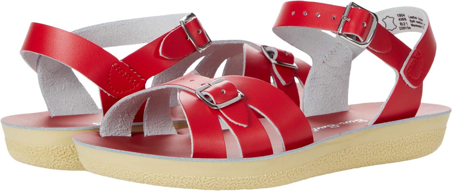 

Сандалии на плоской подошве Boardwalk Salt Water Sandal by Hoy Shoes, красный