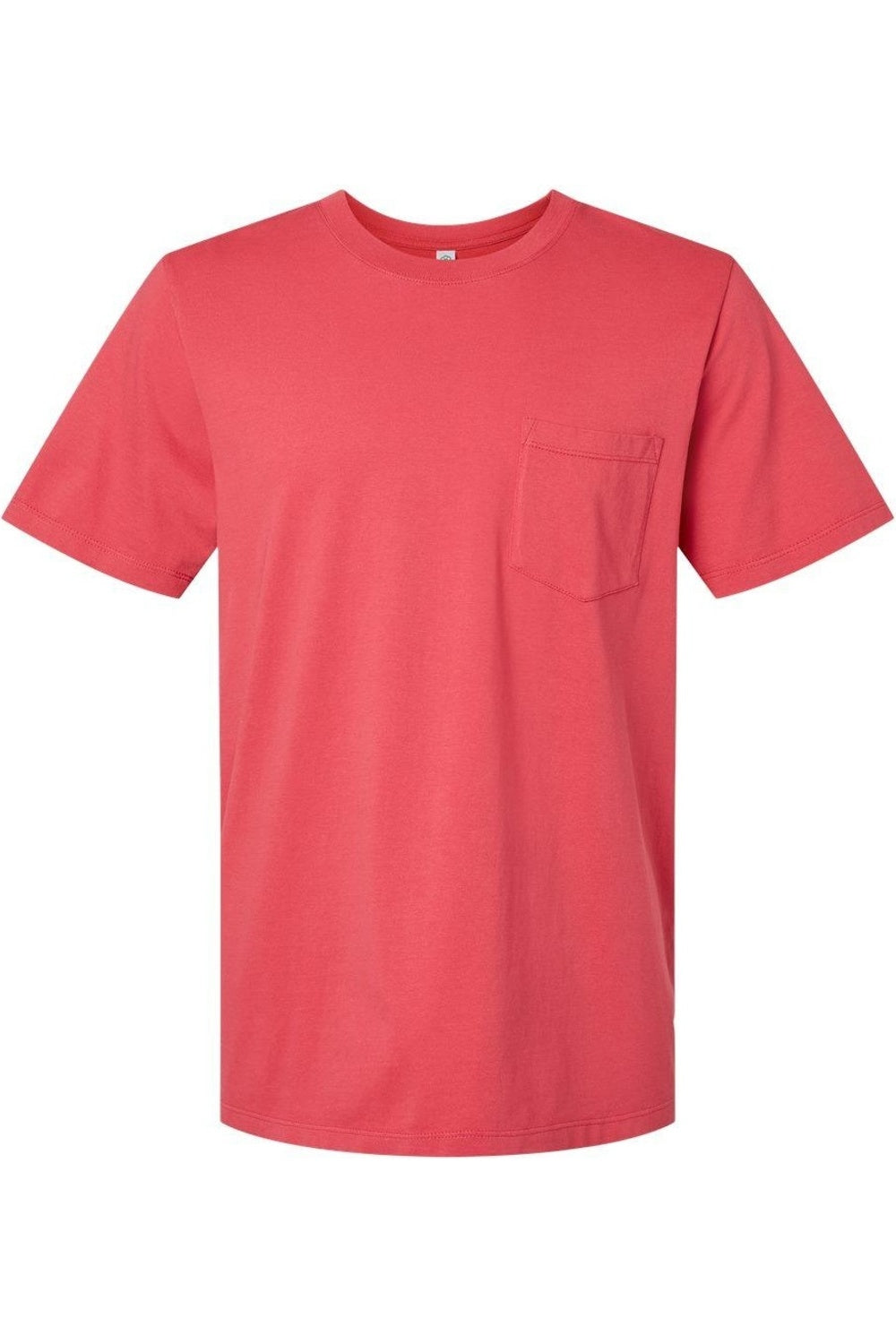 

Футболка SoftShirts Classic Pocket, цвет brick