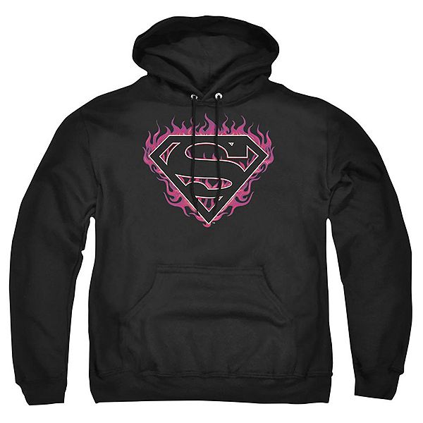 

Толстовка с капюшоном Superman fuchsia flames Licensed Character, Розовый, Толстовка с капюшоном Superman fuchsia flames Licensed Character