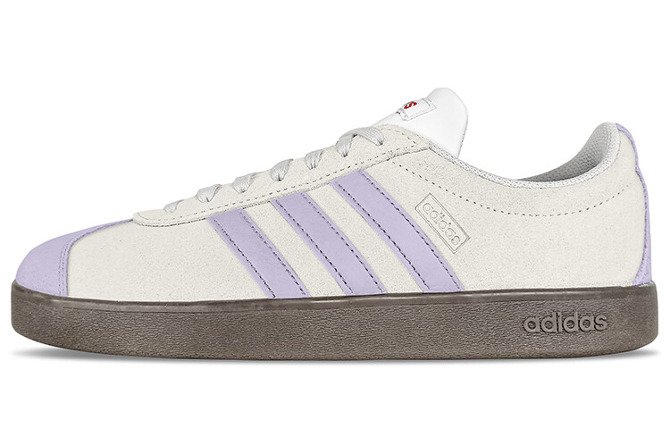 

Кроссовки adidas neo Vl Court Skateboarding Shoes Unisex Low-top Beige, цвет Light Lavender