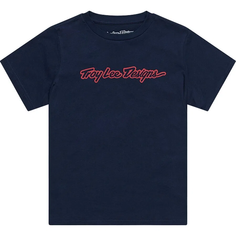 Фирменная футболка для молодежи 2025 года Troy Lee Designs, Navy