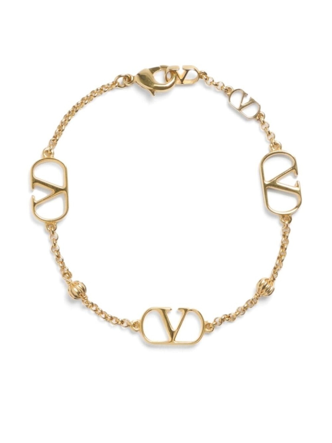 

Браслет с логотипом VLogo Signature Valentino Garavani, золотой