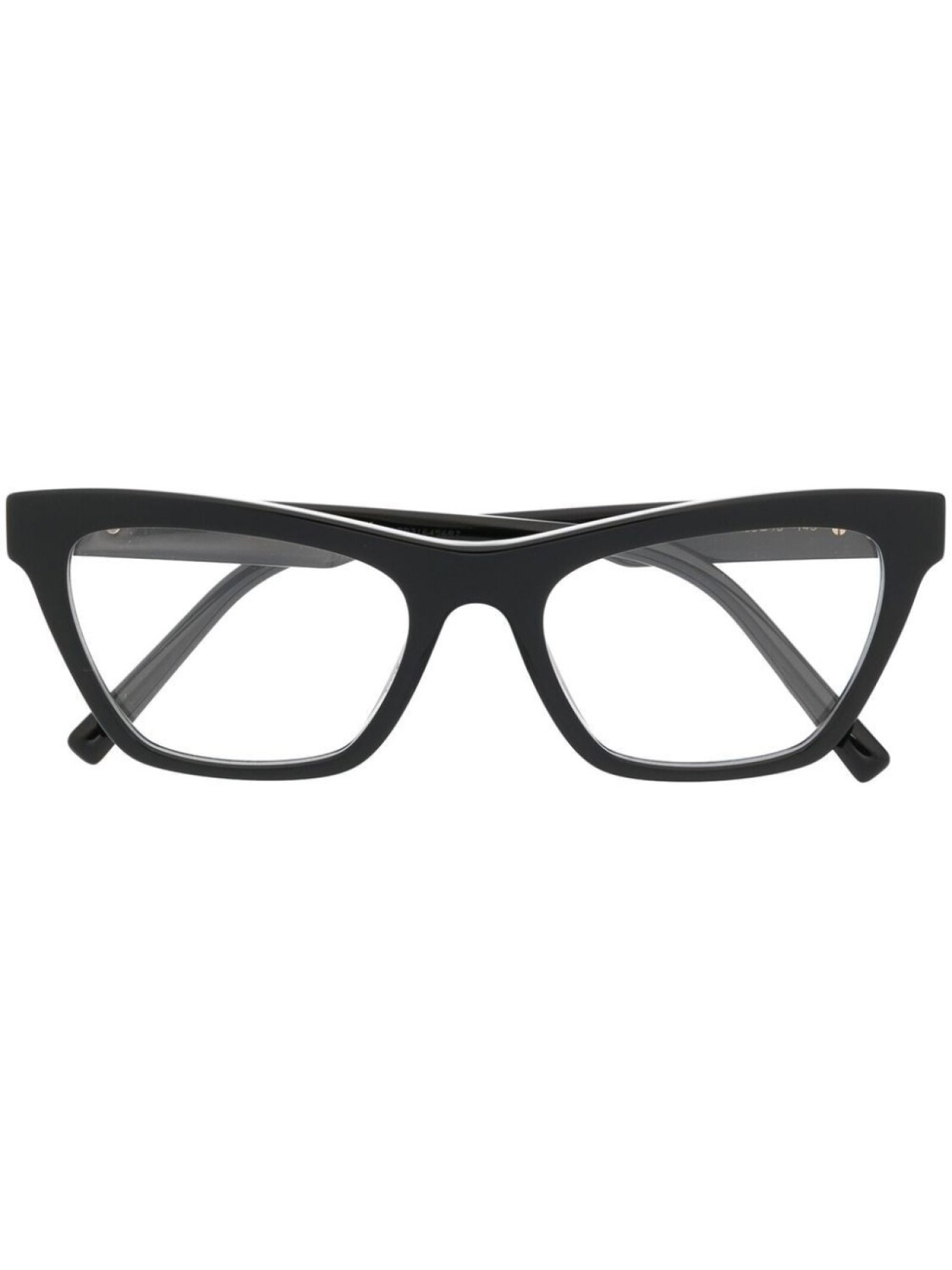 

Dolce & Gabbana Eyewear очки в оправе 'кошачий глаз' с логотипом, черный