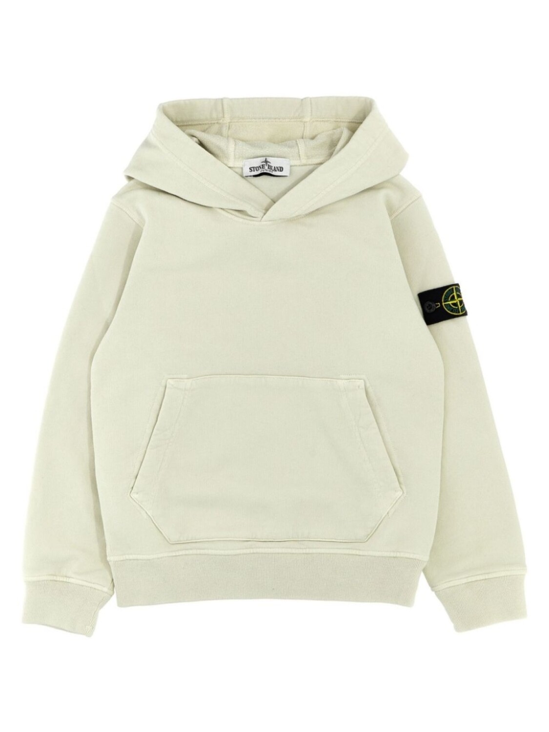 

Stone Island Junior худи с нашивкой Compass, нейтральный