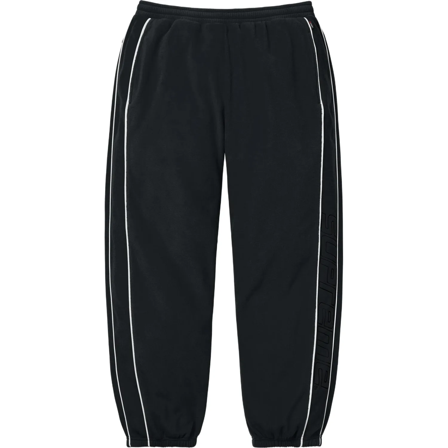 Брюки Polartec Reflective Piping Pant вязаные Supreme, черный