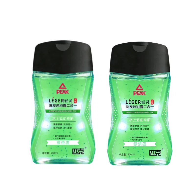 Шампунь-гель для душа 2-в-1 PEAK Light III Green Tea 230ml