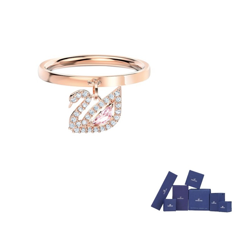 

Swarovski Кольцо с искусственным кристаллом Women's Rose Gold tone Plated