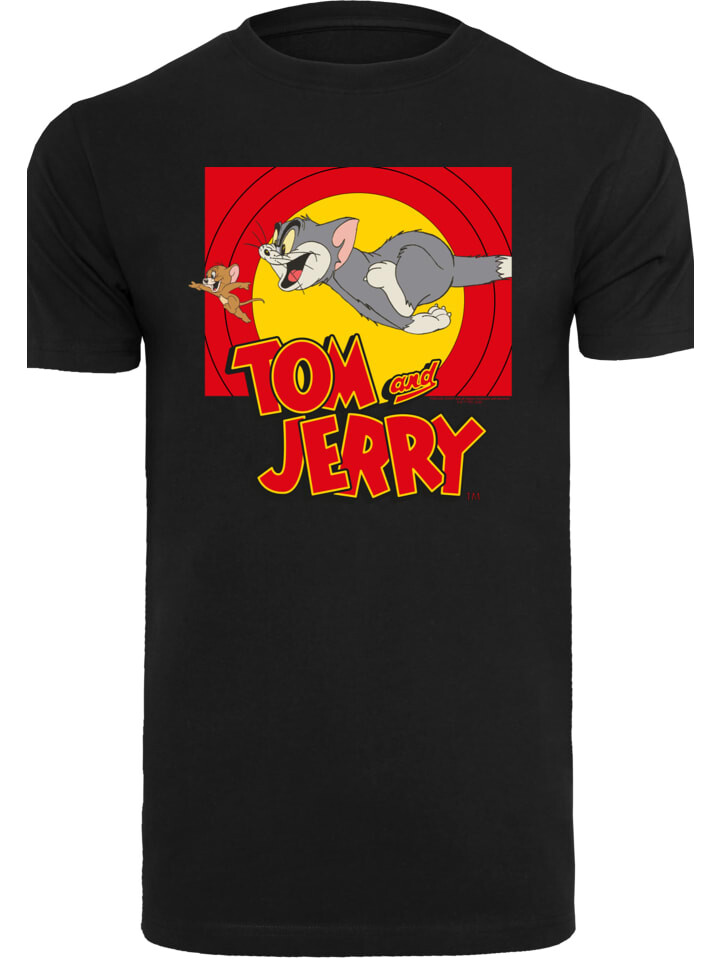 

Футболка F4NT4STIC Tom und Jerry Chase Scene, черный