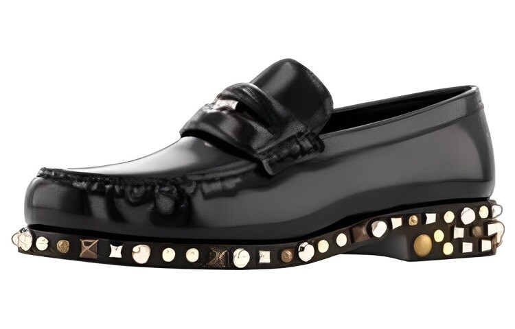 

Туфли мужские Louis Vuitton со стразами, черный