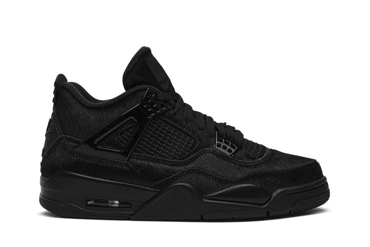 Кроссовки Air Jordan Olivia Kim x Wmns Air Jordan 4 Retro, черный