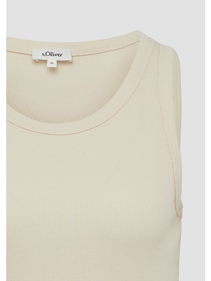 

Топ s.Oliver, бежевый