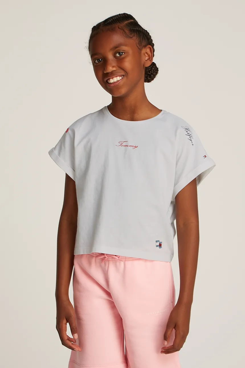 

Детская футболка Tommy Hilfiger, белый