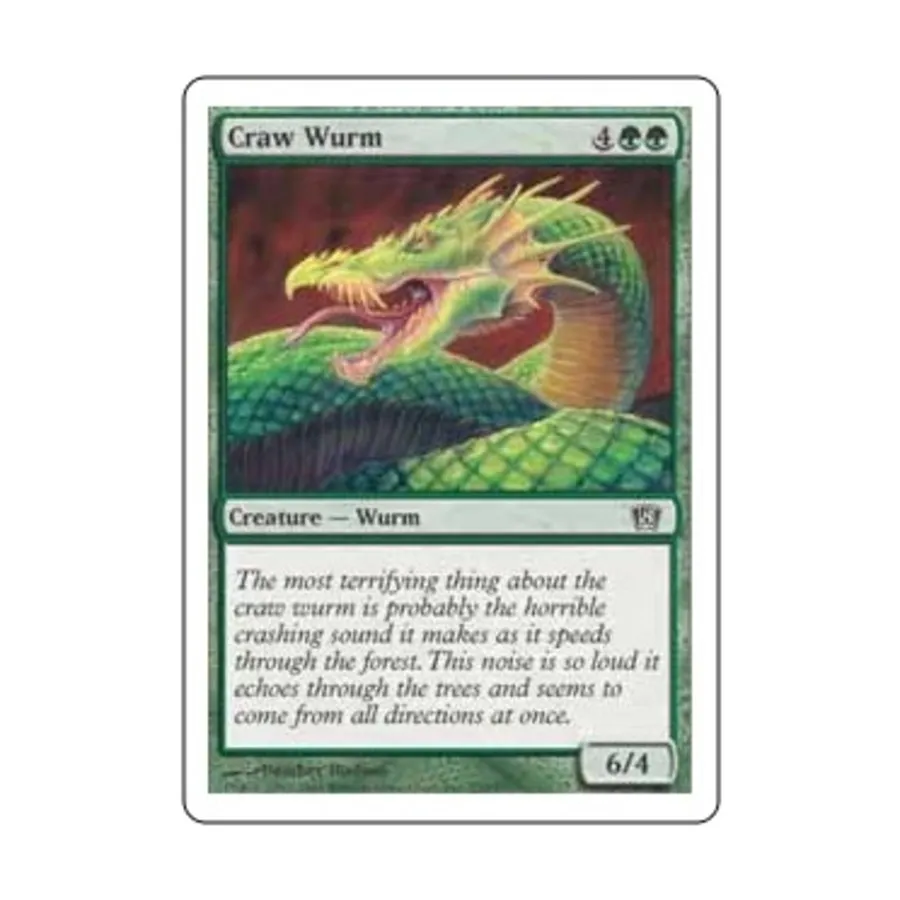 

CCG Зоб Вурм (С), MTG - 8th Edition
