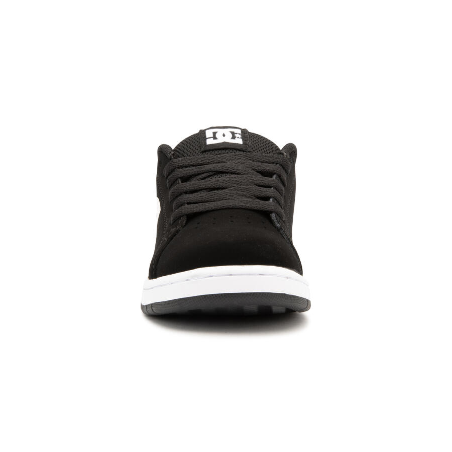 DC SHOES Детские кроссовки для скейта DC Graveler, чёрные/белые — фото 3