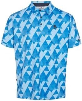 

Датская скандинавская дизайнерская одежда для гольфа: поло Lexton Links, синий