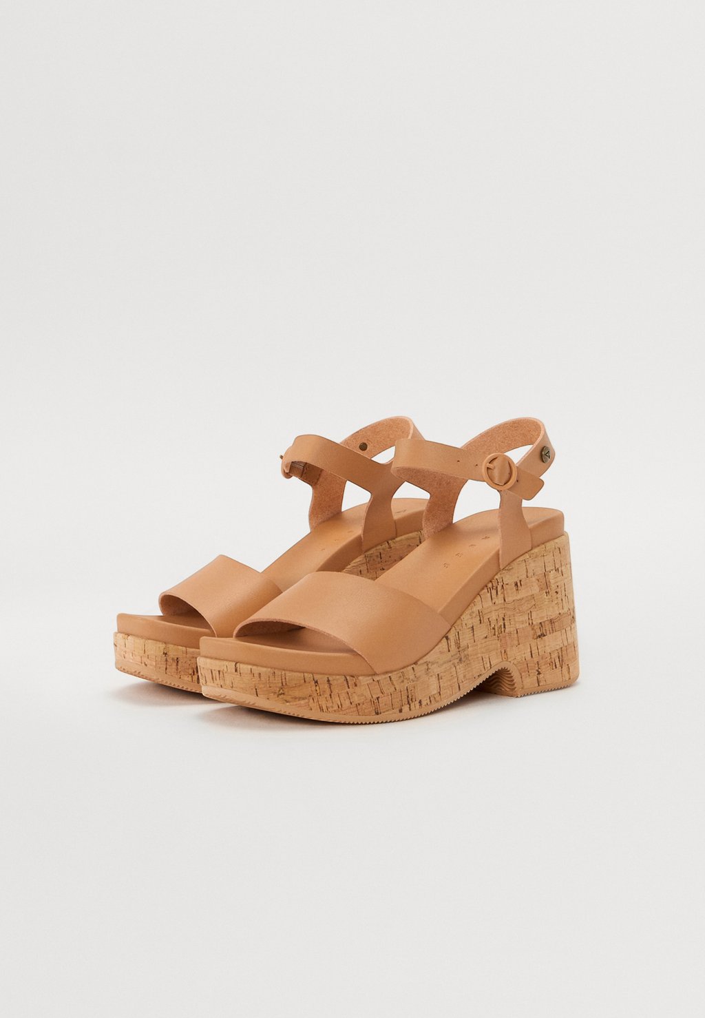 Босоножки на танкетке SUNSET SAYULITA - Ankle cuff sandals Reef, коричневый — фото 2