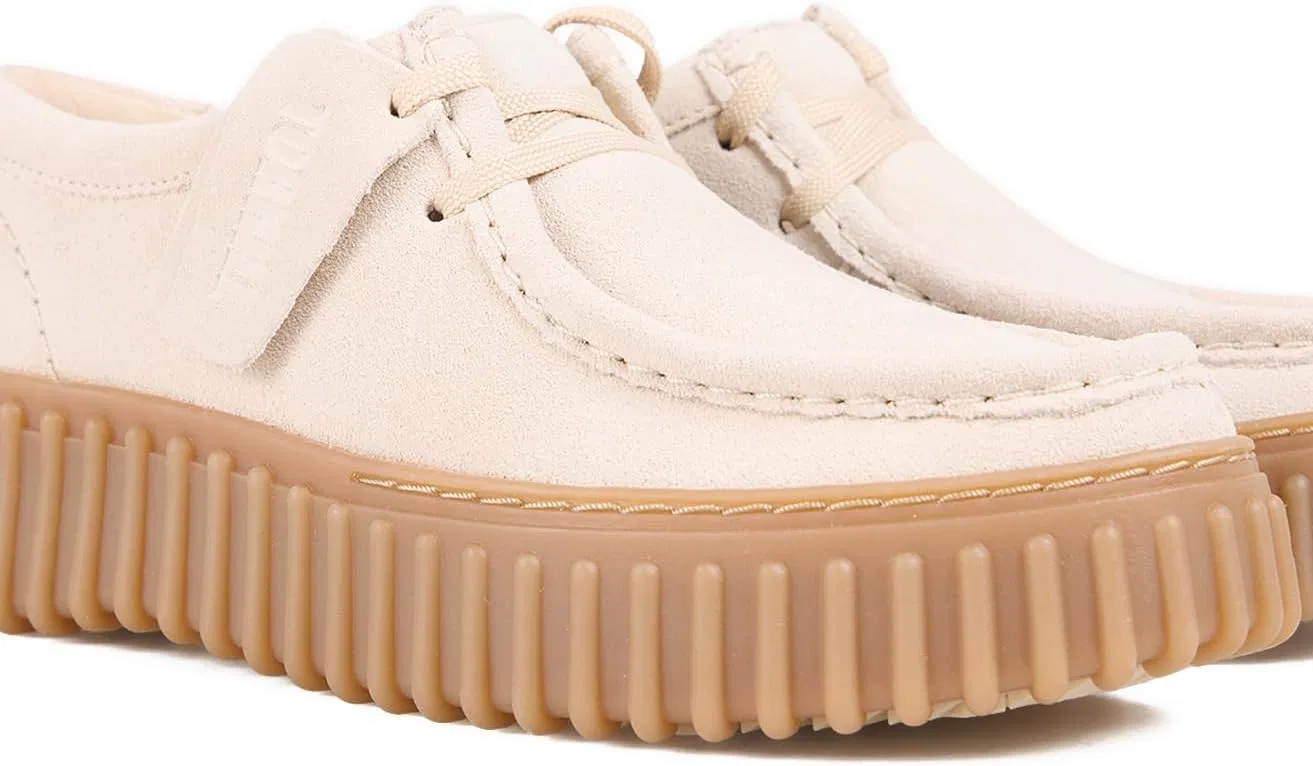 Туфли Clarks Originals Unisex Torhill BeeSHOE, Ivory — фото 3