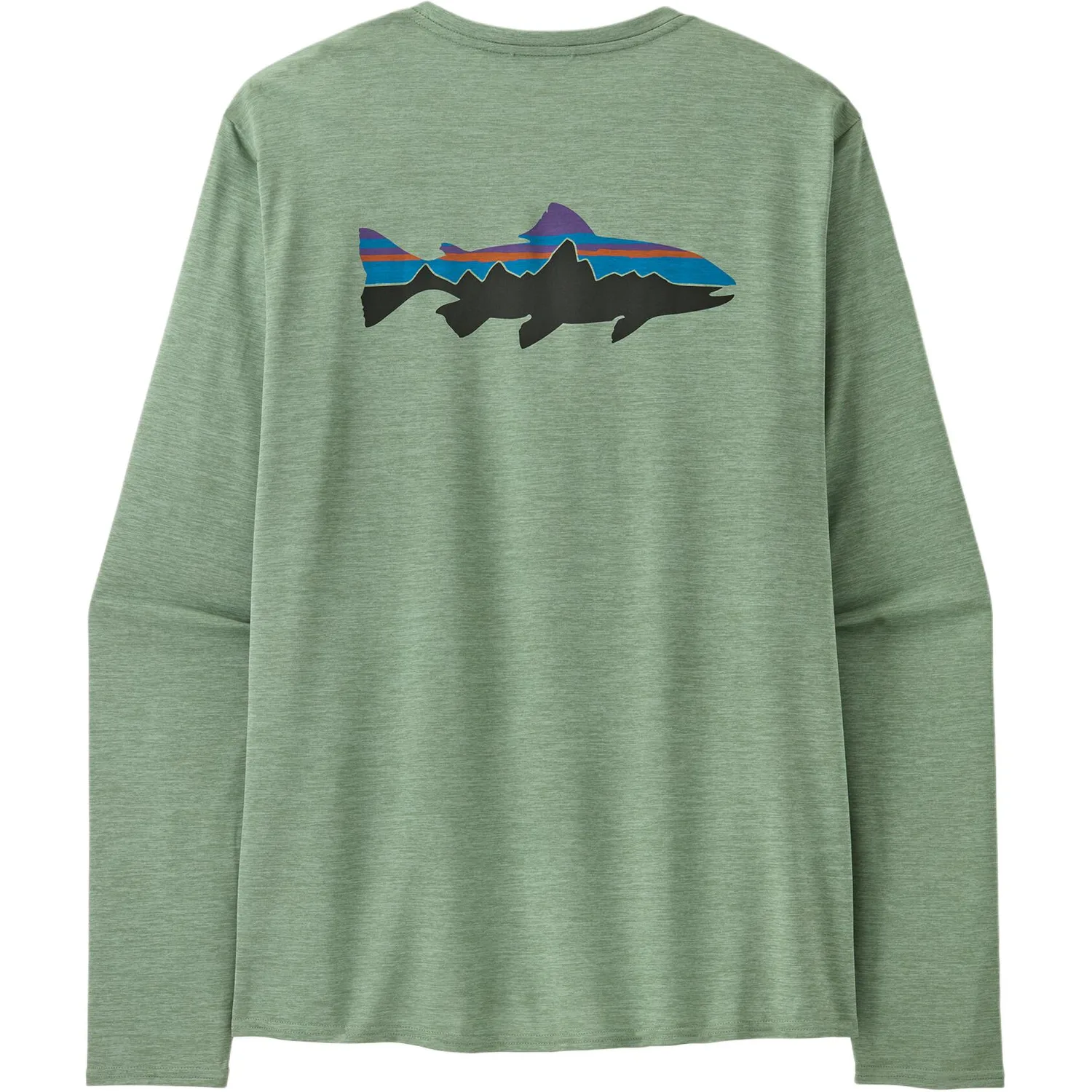 Футболка мужская быстросохнущая Patagonia, Elwood Green/FEWX