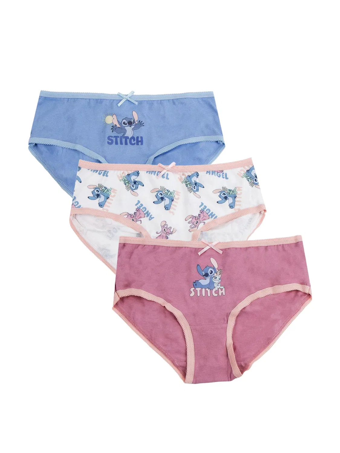 Комплект нижнего белья Disney Mädchen Unterwäsche Set 3 Stück Stitch, мультиколор