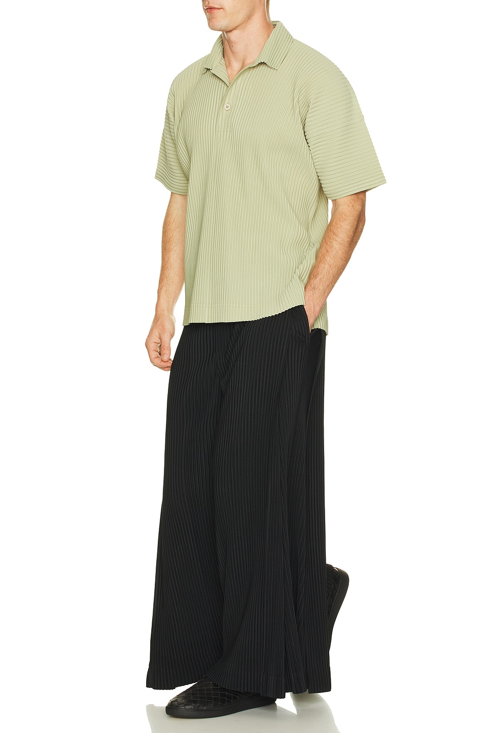 

Брюки Mc Homme Plisse Issey Miyake, Black