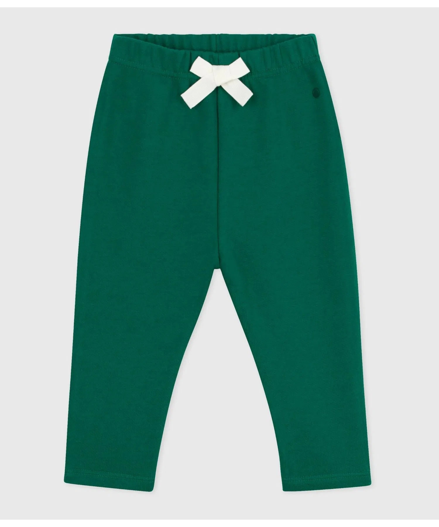 Детские брюки Petit Bateau хлопковые зелёные