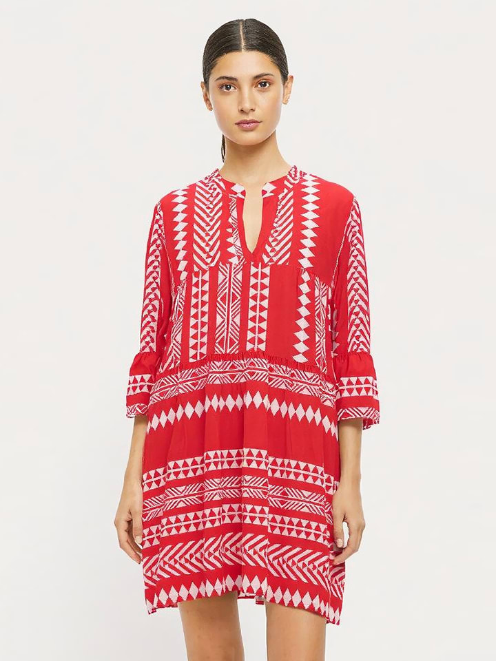 

Платье до колена miss goodlife, красный