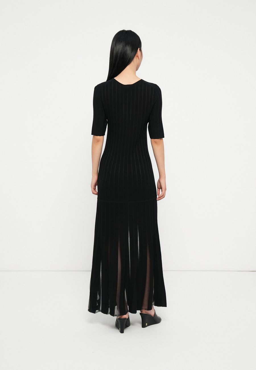 Платье Tommy Hilfiger FESTIVE PLEATED DRESS, Black — фото 3