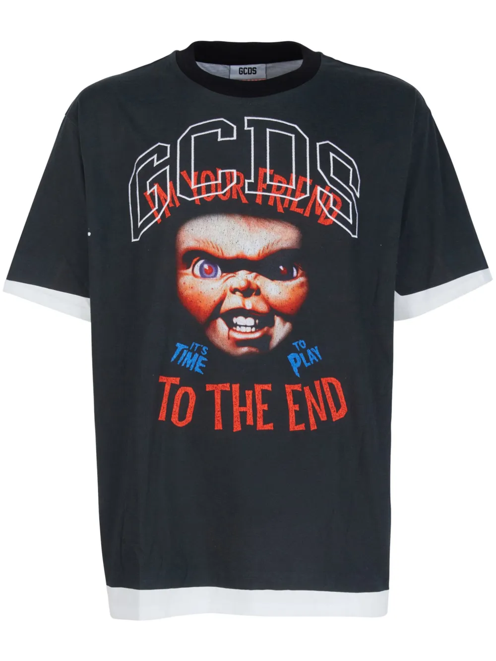 

Футболка Chucky GCDS, черный