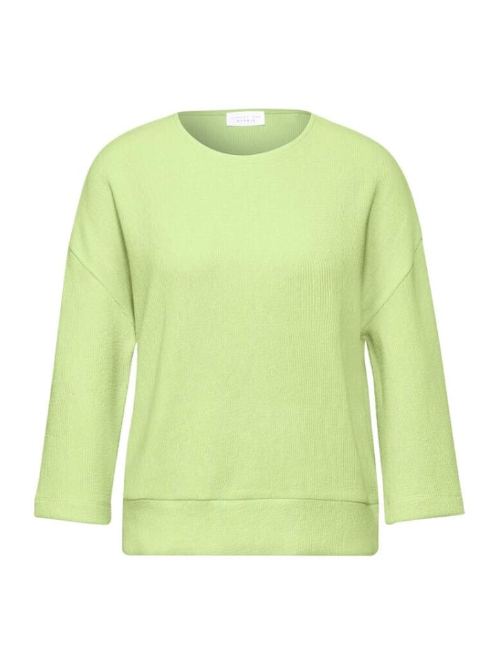 

Рубашка с длинными рукавами насыщенного лаймового цвета Street One