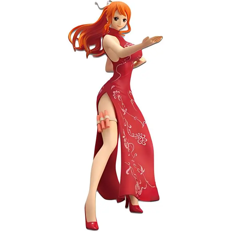 

Nami Glass Factory One Piece сверкающий кулон ципао кунг-фу BANPRESTO