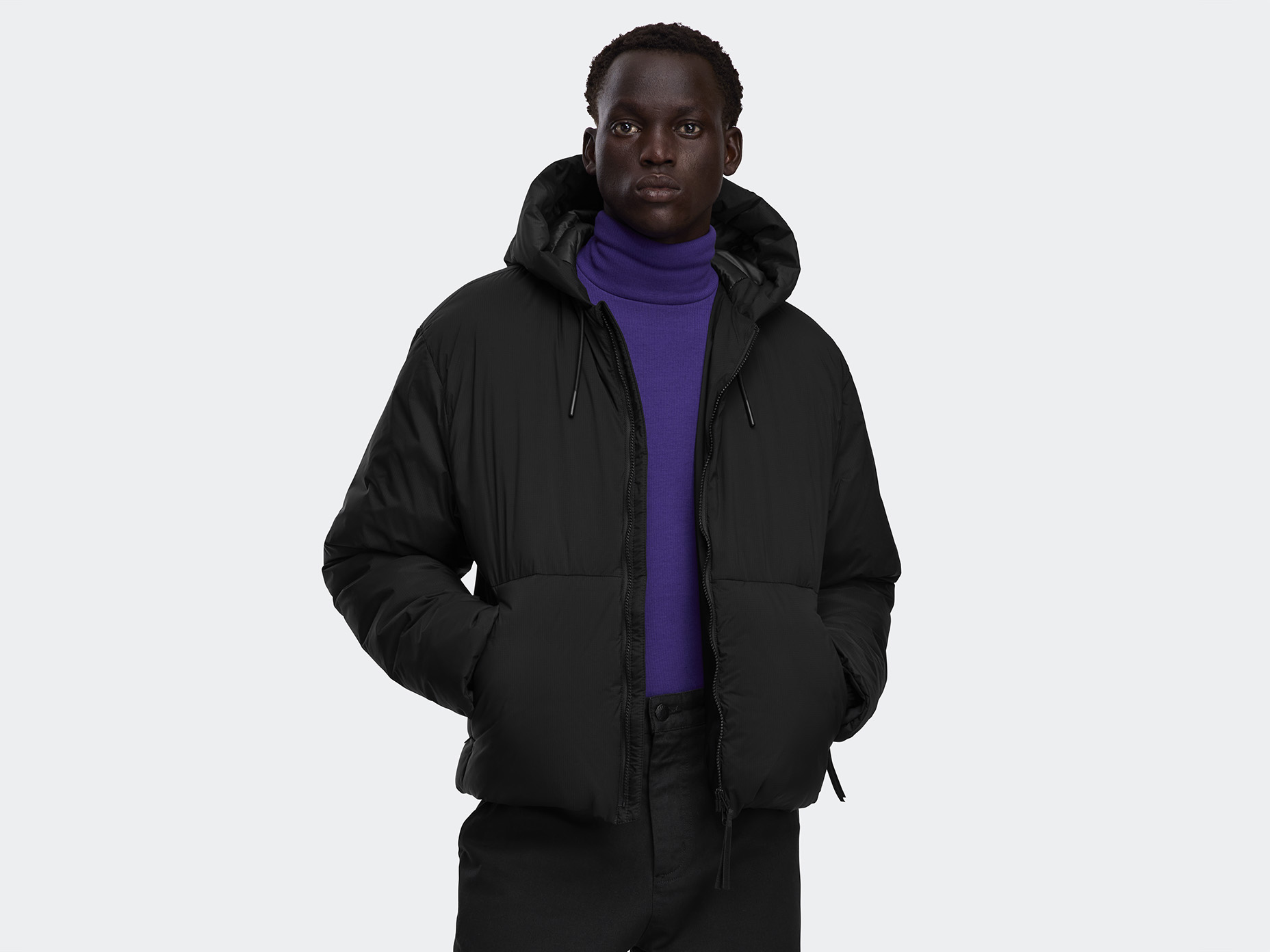 

Куртка Canada Goose Lodge Hooded Black Label, черный