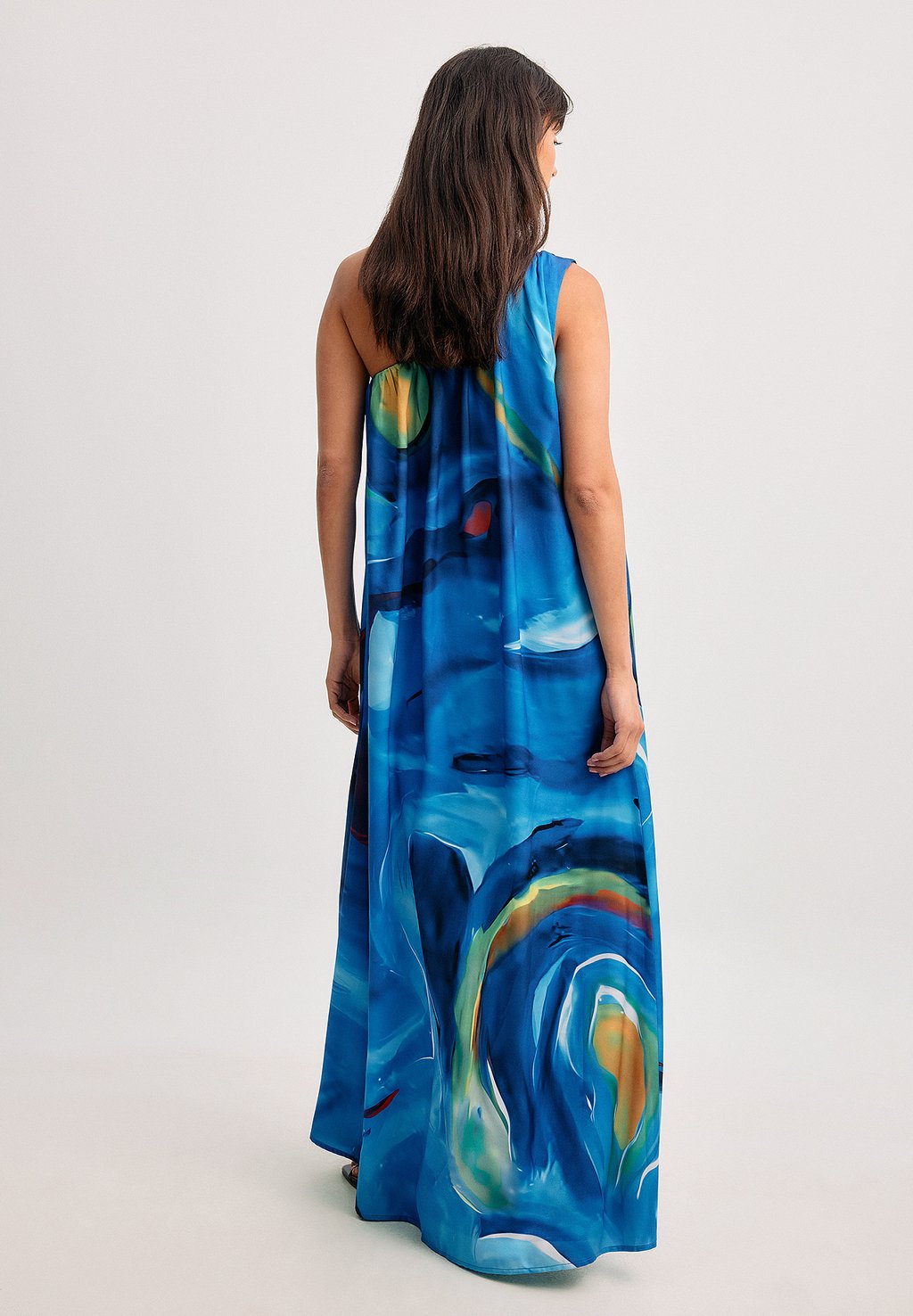 

Платье макси ONE SHOULDER NA-KD, синий