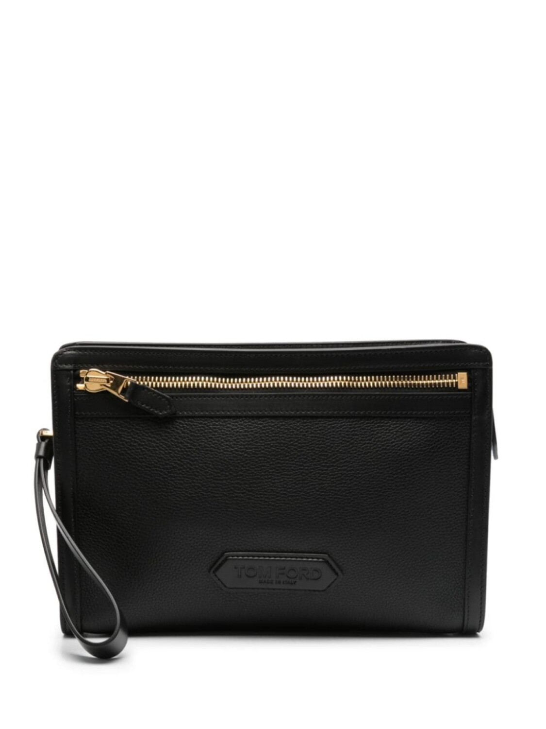 

TOM FORD клатч с тисненым логотипом, черный