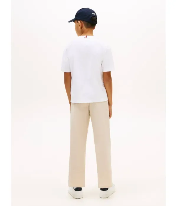 Футболка regular fit Tommy Hilfiger, белый — фото 3