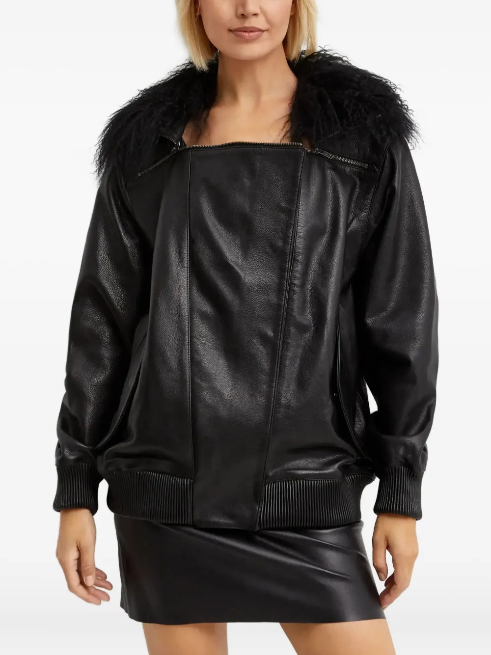 

Жакет Maira с отстегивающимся воротником Manokhi, черный