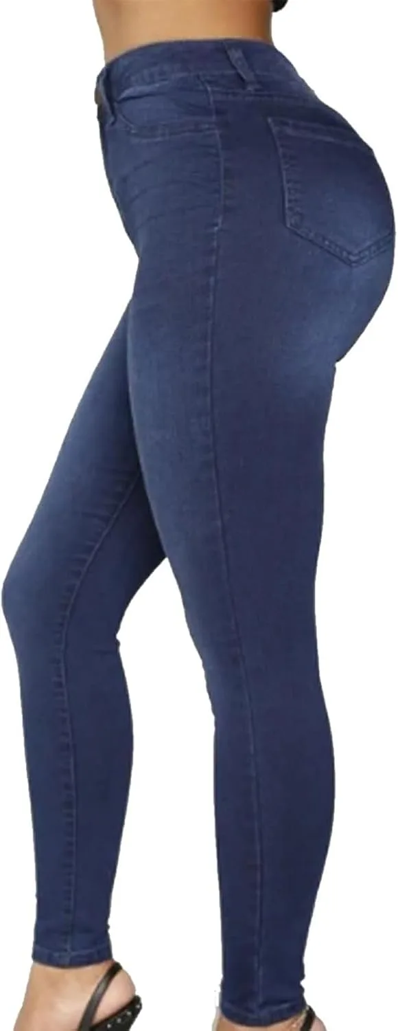 

Akapi Jeans Mujer, Akapi Curvy Jeans, классические джинсы с высокой талией, эффектом подтяжки ягодиц, Slim Fit ZZZIQUN